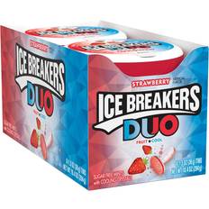 Confectionery & Cookies BREAKERS DUO Strawberry Flavored Sugar Free Breath Mints Candy