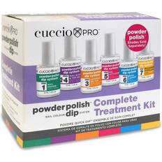 Powder dip naglar Cuccio Dipping Powder Nail Polish Dip System Complete Prep Kit 6