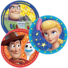 Toy Story 4 Small Paper Plates (8ct 3 designs)