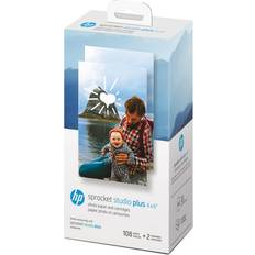 Hp sprocket paper HP Sprocket Studio Plus Semi-Gloss photo paper 4x6 108
