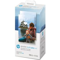 Hp sprocket paper Sprocket Studio Plus Semi-Gloss photo paper 4x6 108