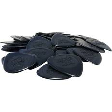 Black Picks Ernie Ball 9132 Heavy Nylon Guitar Picks 50-Pack H 0.97mm