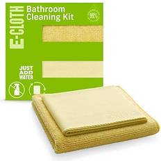 E-Cloth 16 20 Bathroom Cleaning Kit 2-Piece, Yellow