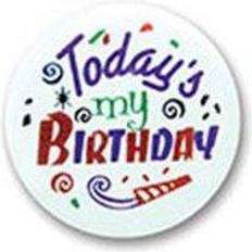 Beistle Today's My Birthday Button- 1 pc