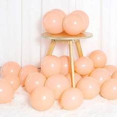 Birthdays Latex Balloons Pastel Orange Balloons 12 inch 50pcs Latex Party Balloons Baby Shower Helium Balloons Blush Birthday Balloon