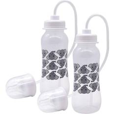 Bottle Warmers Podee Hands Free Baby Bottle Anti-Colic Feeding System 9 oz (2 Pack Elephant)