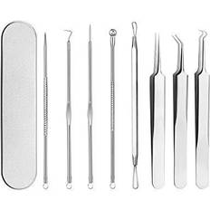 Pinkiou Blackhead Removers Comedone Pimple Popper Tool Acne Extractors Blemish Remover