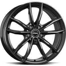 Rial X12 Diamond Black 7.5x18 ET51 5/112 Alufelge Schwarz