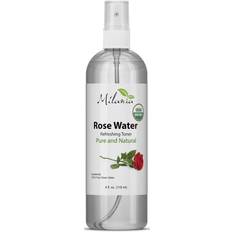 Rose water facial spray Milania Organic Rose Water Spray for Face Hair, 4 oz., Natural Facial