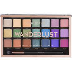 Cosmetics ProFusion Profusion Cosmetics 21 Shade Eyeshadow Palette Wanderlust