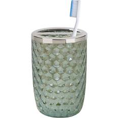 Nu Steel Sea Glass Green Luster Glass