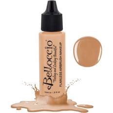 Belloccio Belloccios Professional Cosmetic Airbrush Makeup Foundation 1/2oz Bottle: Buff- Light with Golden Undertones