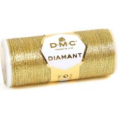 DMC Light Gold Diamant Metallic Thread 38.2yd