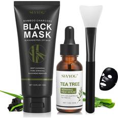 Peel Off Face Mask, 3-in-1 Blackhead Remover Mask Brush