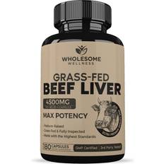 Vitamins & Supplements Grass Fed Desiccated Beef Liver