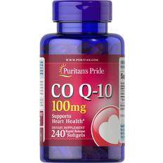 Q 10 Puritan's Pride Q-SORB Co Q-10 100 Rapid Release Softgels