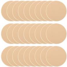 Cosmetics 25 Pcs Women's Round Soft Makeup Beauty Eye Face Foundation Blender Facial Smooth Powder Puff Cosmetics Blush Applicators Sponges Use for Dry and Wet