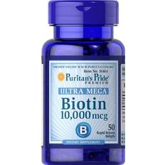 Biotin vitamin Puritan's Pride Ultra Mega Biotin 10000 Mcg