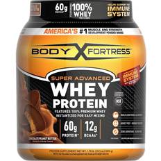 Vitamins & Supplements Body Fortress Super Advanced Whey Protein Powder, Chocolate Peanut Immune Support Plus