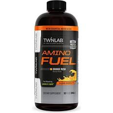 Vitamins & Supplements Twinlab Amino Fuel Liquid Orange Rush Caffeine