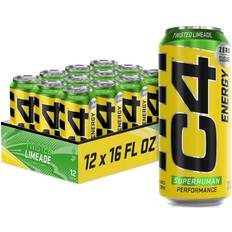 C4 energy Cellucor C4 Energy Carbonated Zero Sugar Energy Drink, Pre Drink