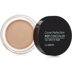 The Saem Cover Perfection Pot Concealer #01 Clear Beige instock 1055421929