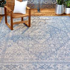 Carpets Nicole Miller Patio Country Dahlia 7'9 X 10'2 Blue, Gray