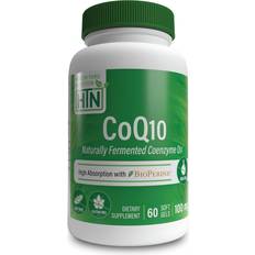 Health Thru Nutrition CoQ-10 100mg with BioPerine Softgels Naturally Grade 60 pcs