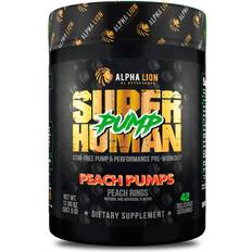 Magnesiums Pre-Workouts Alpha Lion Superhuman Pump Peach Pump 367g