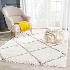 Safavieh 2'x3' Corbin Hudson Shag Rug White, Grey cm