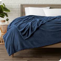 Bare Home Fleece Blankets Blue (228.6x228.6cm)