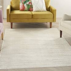 Carpets & Rugs Nourison Essentials Solid Contemporary Ivory Beige, White