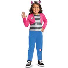 Toys Disguise Gabby's Dollhouse Girl's Toddler Gabby Classic Costume Blue/Pink/Gray 4/6