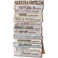 Wall art Lighthouse Christian Products Nuestra Familia, Our Family Wall Decor