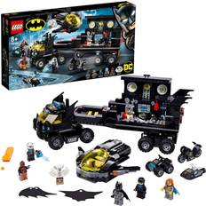 Lego gotham LEGO DC Mobile Bat Base 76160 Batman Building Toy, Gotham City Batcave Playset and Action Minifigures, Great ‘Build Your Own Truck’ Batman Gift for Kids Aged 6 and up (743 Pieces)