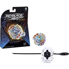 Toys Beyblade Burst Pro Series Ace Dragon Spinning Top Starter Pack Attack Type Battling Game Top with Launcher Toy