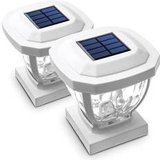 Wall Lights Zone Security Solar Post Cap Wall Light