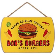 Yellow Wall Decor Open Road Brands Bob's Burgers Wall Decor