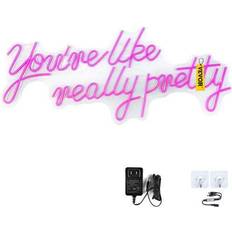 Wall Decor You're Like Pretty Neon Sign