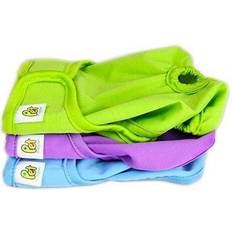 Reusable Dog Nappies, 3-Pack, Sanitary Pet Diapers, Highly Absorbent, Eco-Friendly, Solid/Large