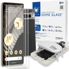 Dome Glass Screen Protector + 1 CAM Pack + UV Lamp for Google Pixel 7 Pro