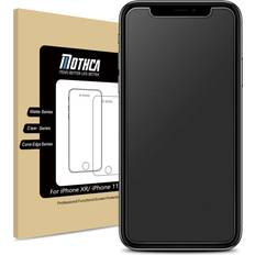 Mothca Matte Screen Protector for iPhone XR/iPhone 11 Anti-Glare & Anti-Fingerprint Tempered Glass Clear Film Case Friendly 3D Touch Easy Install Bubble Free for iPhone XR/iPhone 11- Smooth as Silk