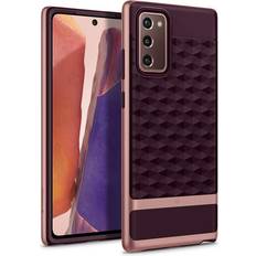 2020 5g mobiltelefoner Spigen Caseology Parallax for Samsung Galaxy Note 20 Case (2020) 5G Burgundy