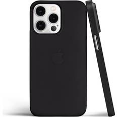 totallee Thin iPhone 14 Pro Case, Thinnest Cover Ultra Slim Minimal for Apple iPhone 14 Pro (2022) (Frosted Black)