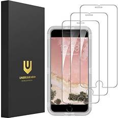 Unbreakcable UNBREAKcable Shatterproof Tempered Glass Screen Protector for iPhone SE 2022/SE 2020, iPhone 8/7 [3-Pack] [99.99% HD Clear] [Easy Installation Frame] [9H Hardness][Bubble Free] for Apple 4.7''