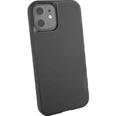 Smartish iPhone 12/12 Pro Slim Case Gripmunk [Lightweight Protective] Thin Cover (Silk) Black Tie Affair
