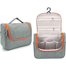 Toiletry Bags & Cosmetic Bags CozyCabin Hanging Toiletry Bag Travel Toiletry Kit for Men Women Toiletries Water Resistant with Mesh Pockets & Nylon Hanging Hook Shower Bag, Cosmetic Organizer for Travel Accessories