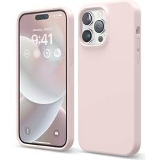 Elago iPhone 14 Pro Max Case Liquid Silicone Case Full Body Protective Cover Shockproof Slim Phone Case Anti-Scratch 6.7 inch (Lovely Pink)