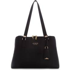 Guess Lyndi Large Girlfriend Satchel Handback - Black