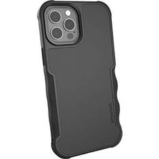 Smartish iPhone 12 Pro Max Armor Case Gripzilla [Rugged Protective] Slim Tough Grip Cover Black Tie Affair